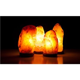 Lampada di sale c/base 3,5-6,5kg 