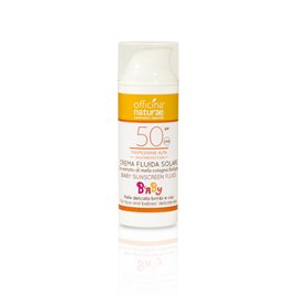 Crema fluida solare spf 50 baby bio 50ml 