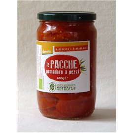 Pacche di pomodoro bio 600gr 